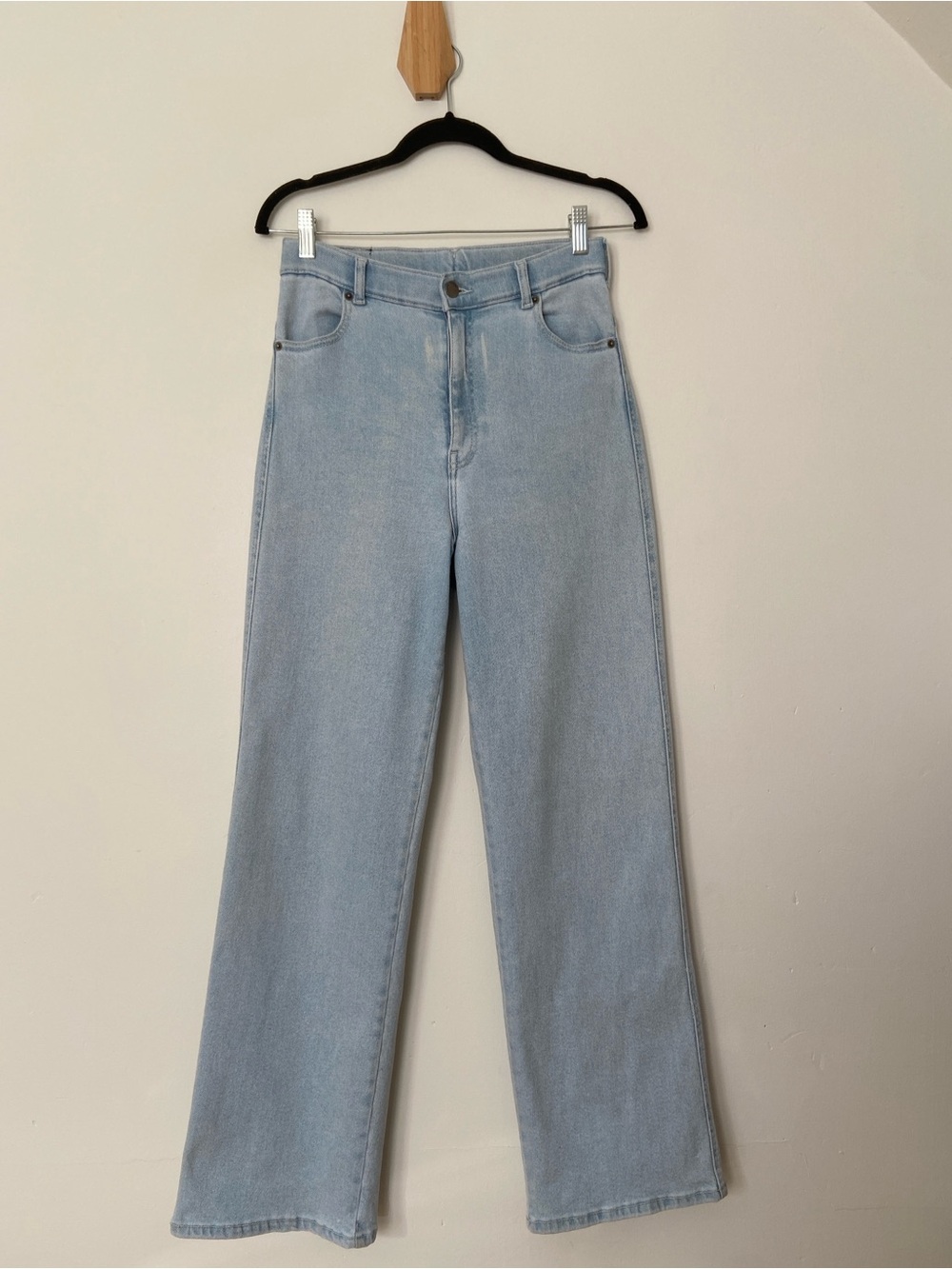 Dr Denim Moxy Straight Jeans Breeze Superlight Stone Wash Light size Medium 28 - Picture 3 of 10
